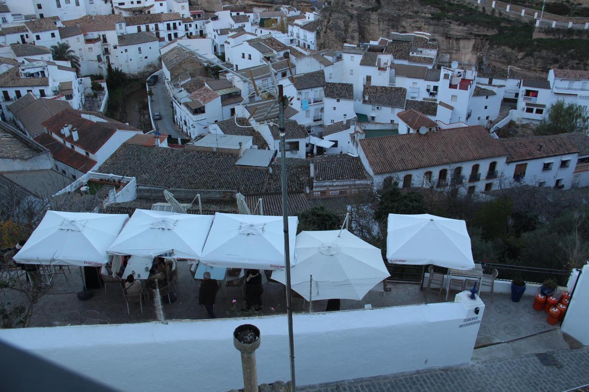 Ferienwohnung Atico De La Miel Setenil De Las Bodegas Exterior foto
